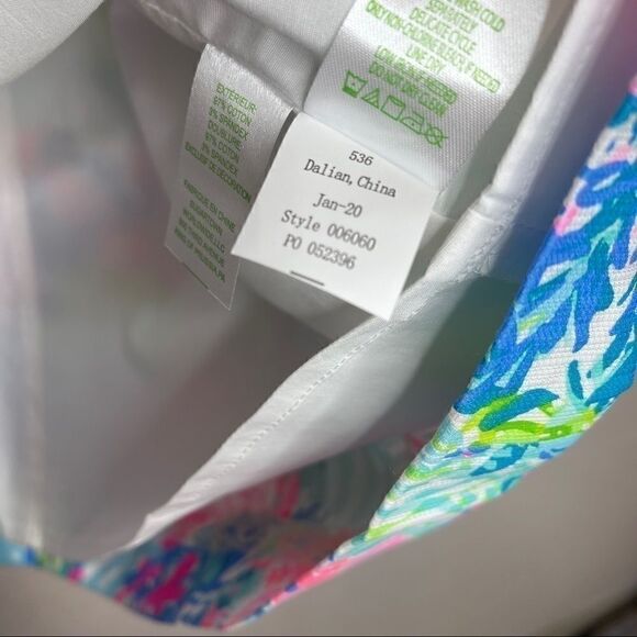 LILLY Pulitzer Railee Fished My Wish Shift Dress 2 - Picture 6 of 7